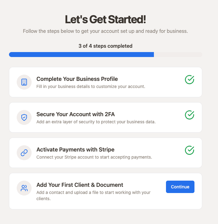 UpKlick Dashboard